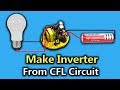 3.7v to 220v inverter from CFL Circuit