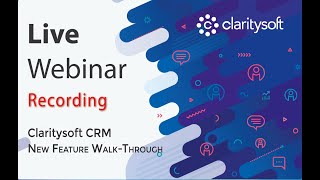 WEBINAR RECORDING: New Feature Review - What's New in Claritysoft 2022 screenshot 5