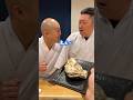 大将に生牡蠣渡してみた【TikTok バズり中】 #鮨屋のまさる #tiktok #お寿司