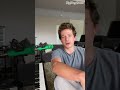 Charlie puth performing from home in la 💚