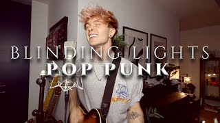 PDF Sample If Blinding Lights was pop punk (cover by Connor Ball) guitar tab & chords by Connor Ball.