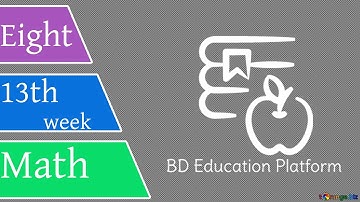 Class 8 13th week Math assignment (B.Version)