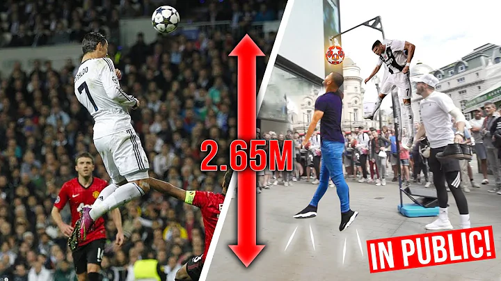CRISTIANO RONALDO HEADER CHALLENGE! *IN PUBLIC* | ...