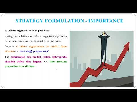 Video: Bij het naderen van strategieformulering is het belangrijk om te overwegen?