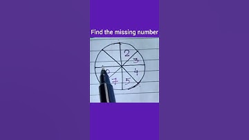 Find the missing number #shorts #youtubeshorts #trending #creation #viral #short #shortvideo#puzzle