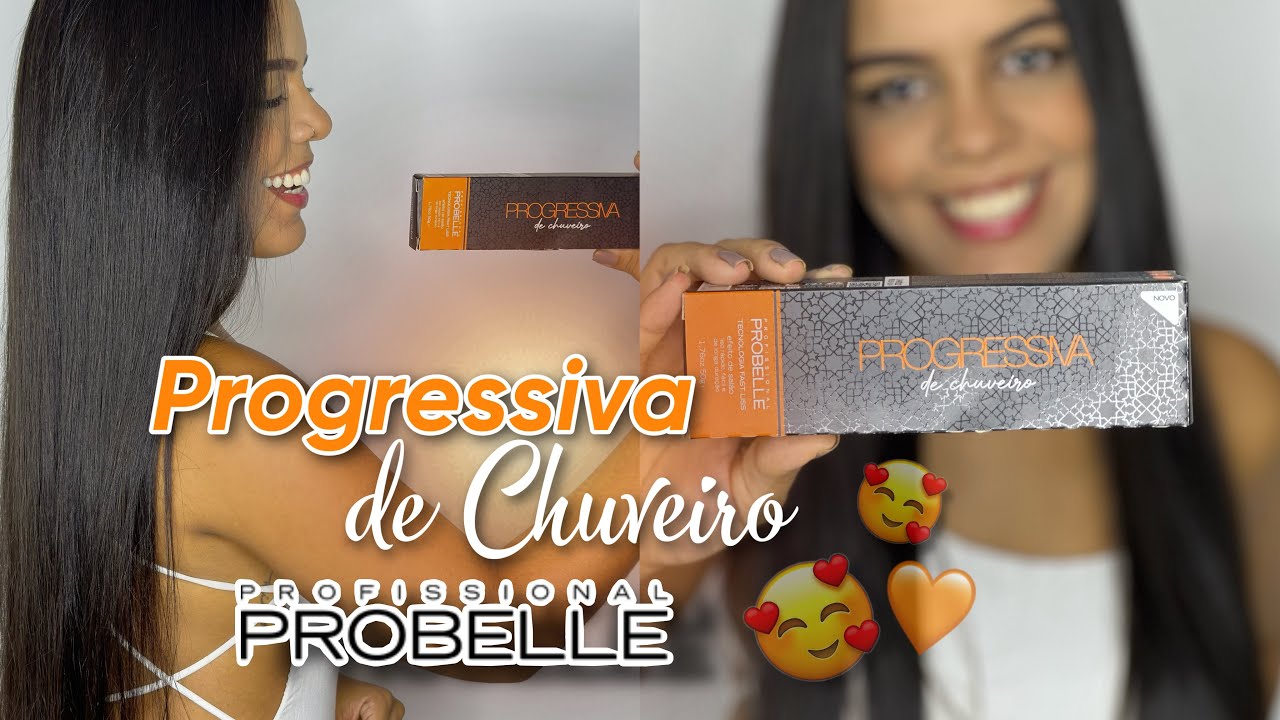 CABELO LISO NO BANHO? 😱 | Resenha PROGRESSIVA DE CHUVEIRO PROBELLE 🧡 | by Camila Paiva