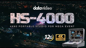 4K60 PORTABLE STUDIO FOR MEGA EVENT: HS-4000