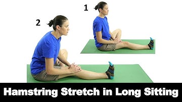 Hamstring Stretch in Long Sitting - Ask Doctor Jo