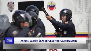 Analys Varför Trycket Ökar Mot Maduros Styre Ntd Nyheter