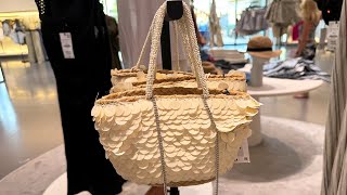 Zara New Shoes Bags Collection Summer 2024 Arrivals