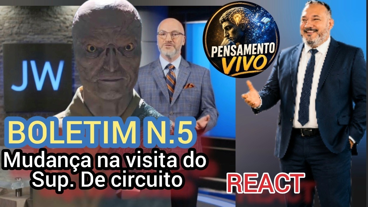 Boletim n°5 do corpo governante react mudança na visita do superintendente de circuito