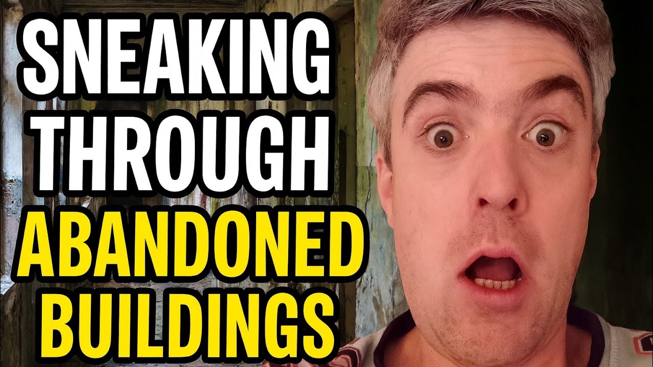 Sneaking Through Abandoned Car Racers Yard 