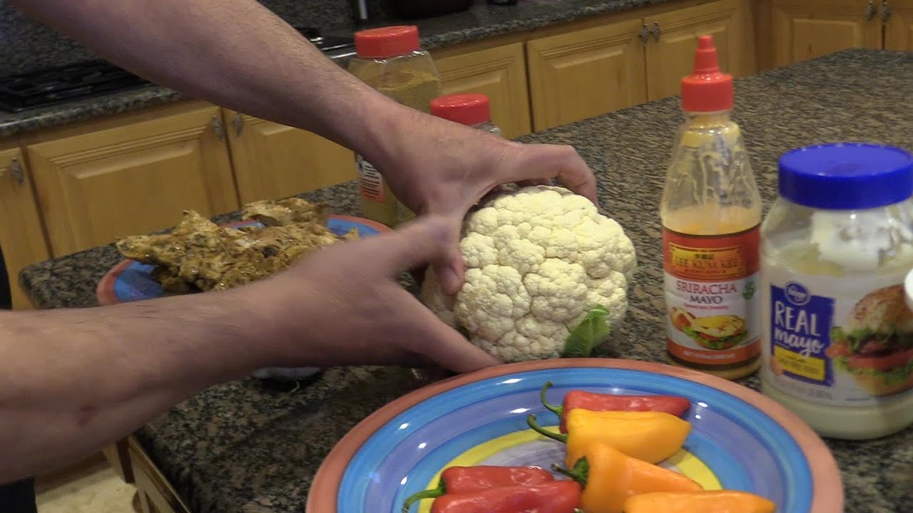Cauliflower Salad and Steak YouTube