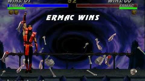 Ultimate Mortal Kombat 3 - Fatality 1 - Ermac
