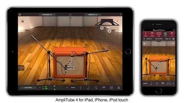 AmpliTube 4 iOS Orange compared to Mac/PC versions