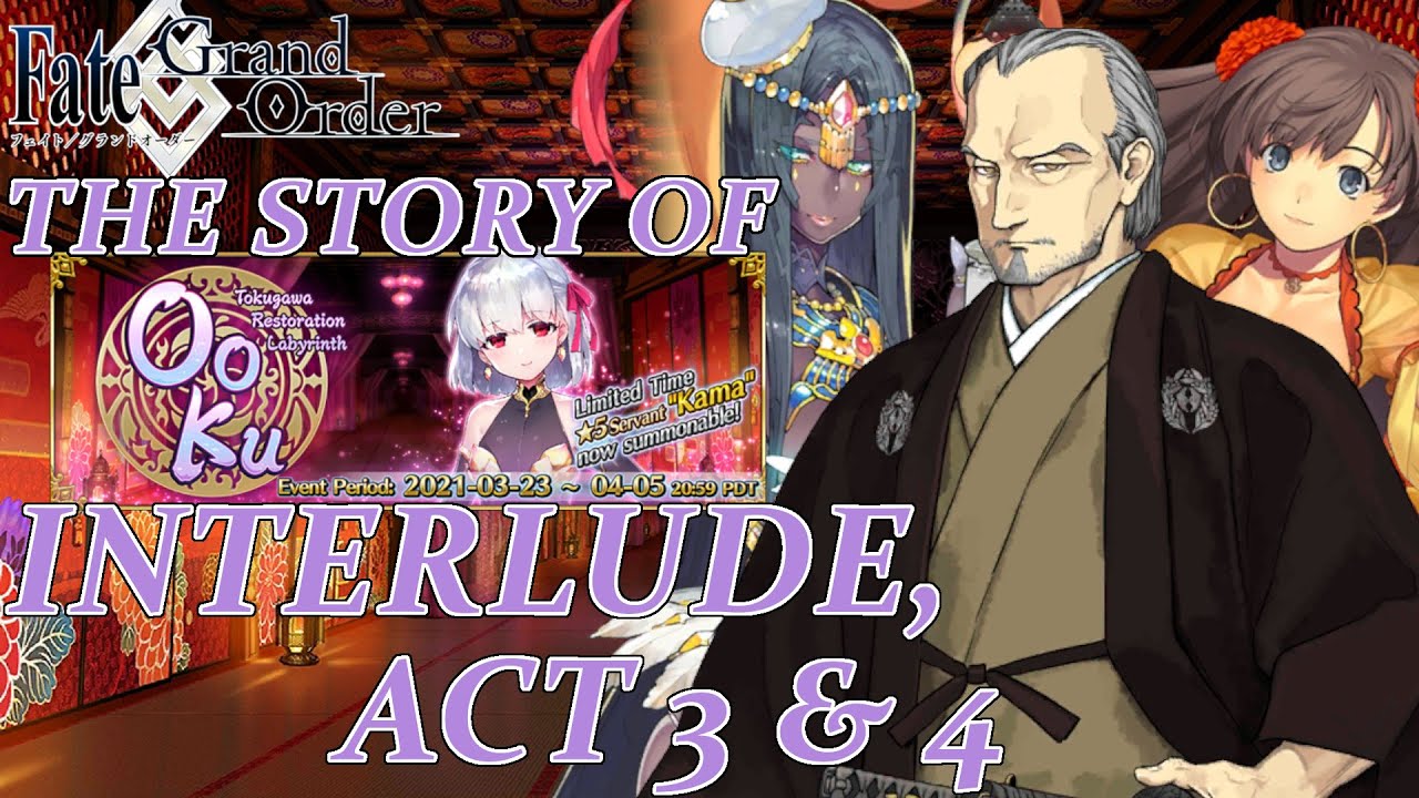 Fate/Grand Order - Ooku Tokugawa Restoration Labyrinth Interlude, Act 3&4 FULL Story & Fights