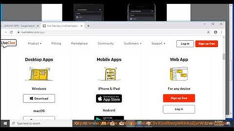Set up LiveChat on iPad/iPhone/Android (mobile)