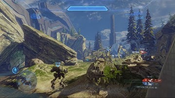 Halo 4 Multiplayer Gameplay - Capture the Flag - Ragnarok - SpeedkillzX19X