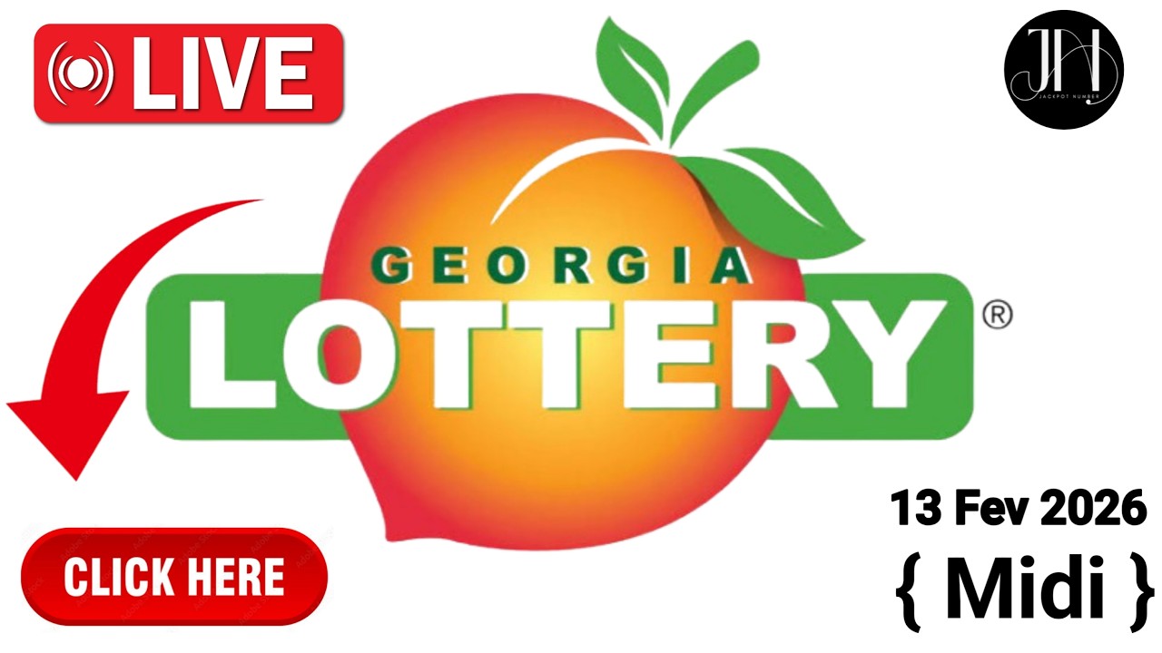 🔴Tiraj georgia en direct, Resultat Georgia Midi 13 Fev 2026 En Direct, Rezilta Georgia en direct
