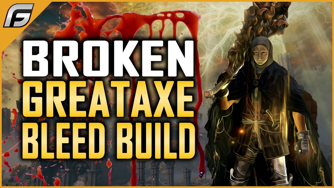 Elden Ring OMENKILLER CLEAVER IS BROKEN Best Bleed Strength Build is