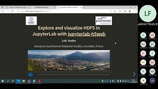 Latest developments in data visualisation in the web with H5Web – Loïc Huder, ESRF
