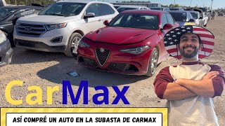 Así Compré un Auto en la Subasta de CarMax /  🚗📦
