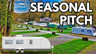 #42 Caravan Seasonal Pitch: How much it costs? Can you live full time on a seasonal pitch?