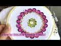 Sequin &amp; Bead Embroidery Tutorial: How to Stitch a Sparkly Flower | featuring my bead embroidery kit