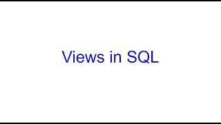 Views in SQL | SQL Bausteine | Kovolff