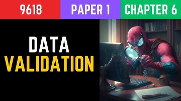 Data Validation - A Level Computer Science 9618