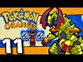 THE ELITE FOUR &amp; MEGA HAXORUS! | Part 11 | Pokémon Orange Fan Game Playthrough