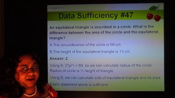 GRE GMAT CAT- Quants Data Sufficiency Part2