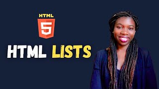 HTML Lists: How to Create Lists in HTML: 1 Minute Tutorial #html