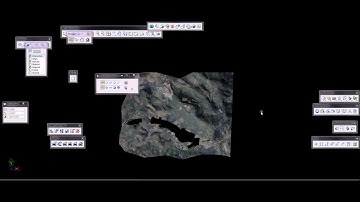 Microstation Delete faces from mesh