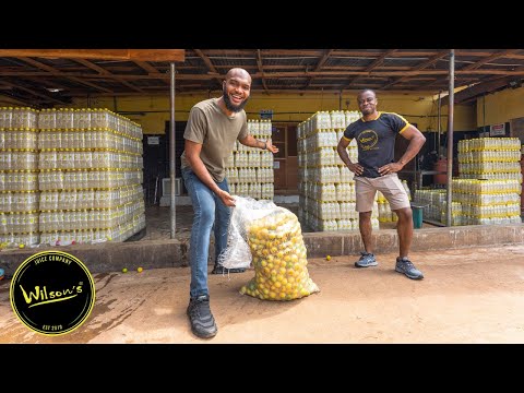 He left America with $10 to Sell Lemonade in Nigeria!