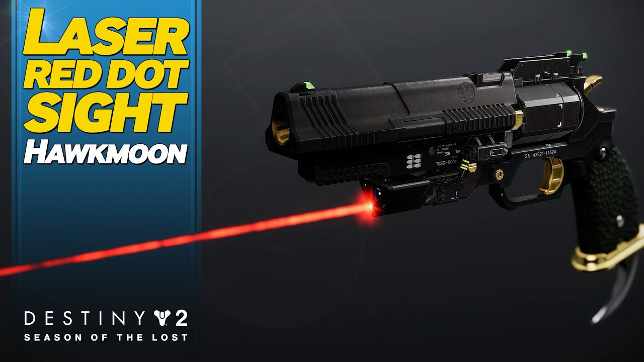 Hawkmoon AustroRaptor Laser Red Dot Sight Ornament Destiny 2 YouTube