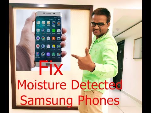 How to Fix Moisture has been detected Samsung Galaxy Phones - Disable Samsung Moisture Problem