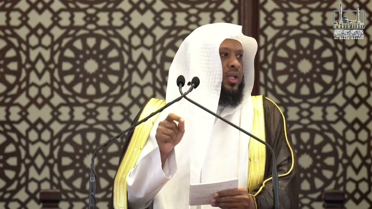 معراج المعنى || خطبة الجمعة || للشيخ توفيق الصايغ