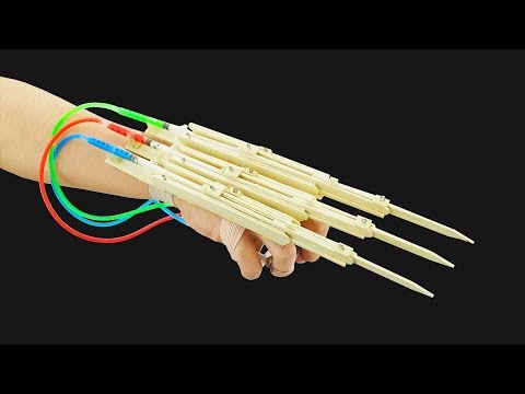 How to Make X-Men Wolverine Automatic Claws from Popsicle Sticks