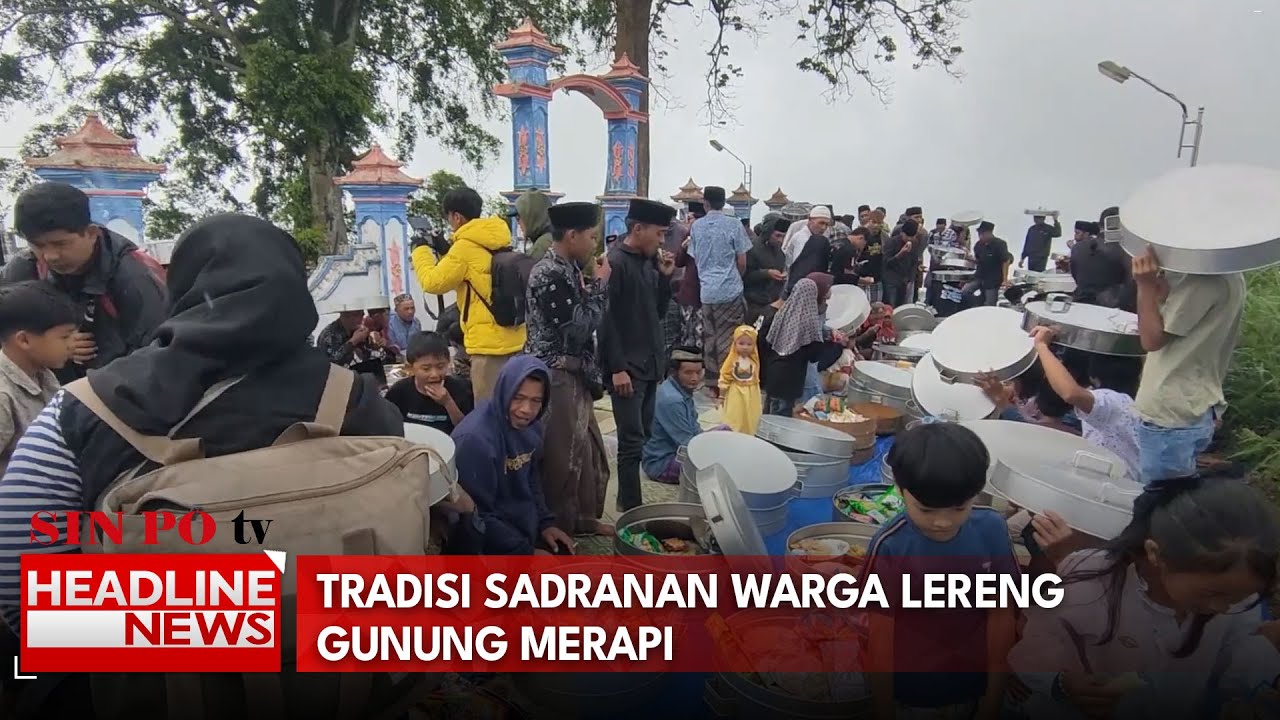 Tradisi Sadranan Warga Lereng Gunung Merapi