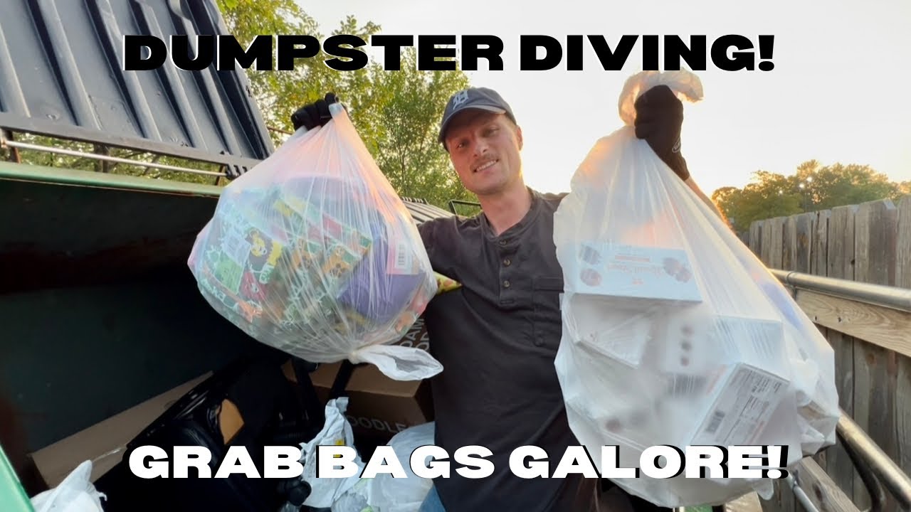 GRAB BAGS Galore Found Dumpster Diving!