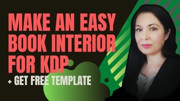 How to make a KDP book interior in Canva