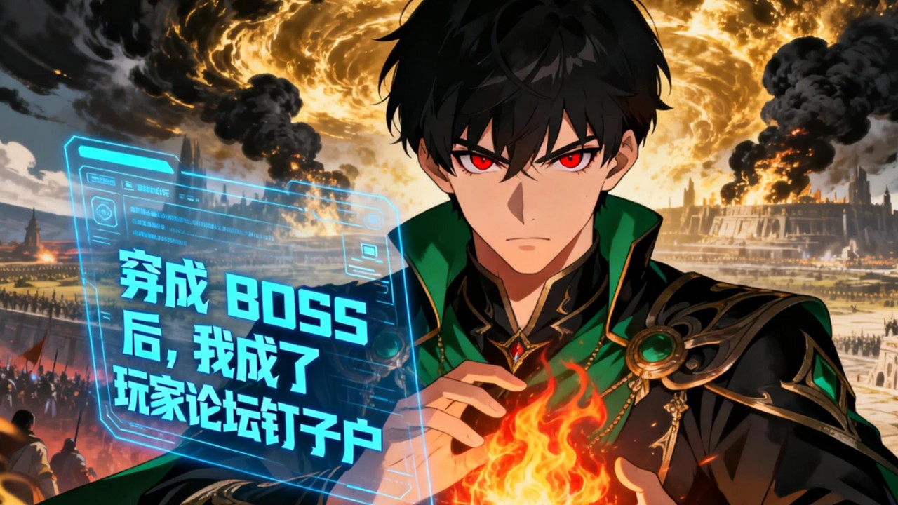 【FULL】《穿成BOSS後，我成了玩家論壇釘子戶》神諭開服夜猝死，重生為新手村亡靈 BOSS，靠窺屏玩家論壇掌握攻略，在玩家圍剿中求生！#動漫 #小說改編