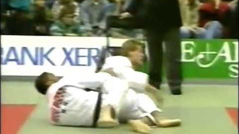 Judo 1990 Dutch Championships Den Bosch: Wurth (NED) - Wijdenbosch (NED) [-78kg]