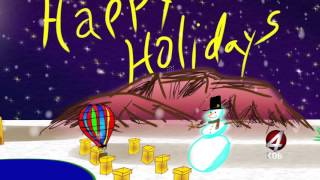 KOB-4 Happy Holidays 2015 Animated