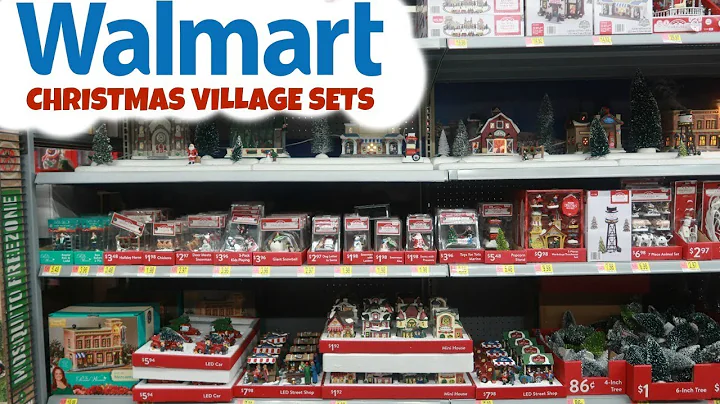 WALMART CHRISTMAS VILLAGE SETS 2019/ COME WITH ME!!