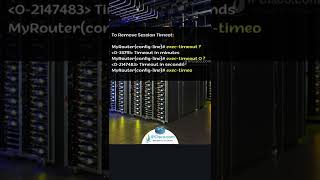 Removing Cisco Router Timeout | No Timeout on Cisco Routers | Quick Configs