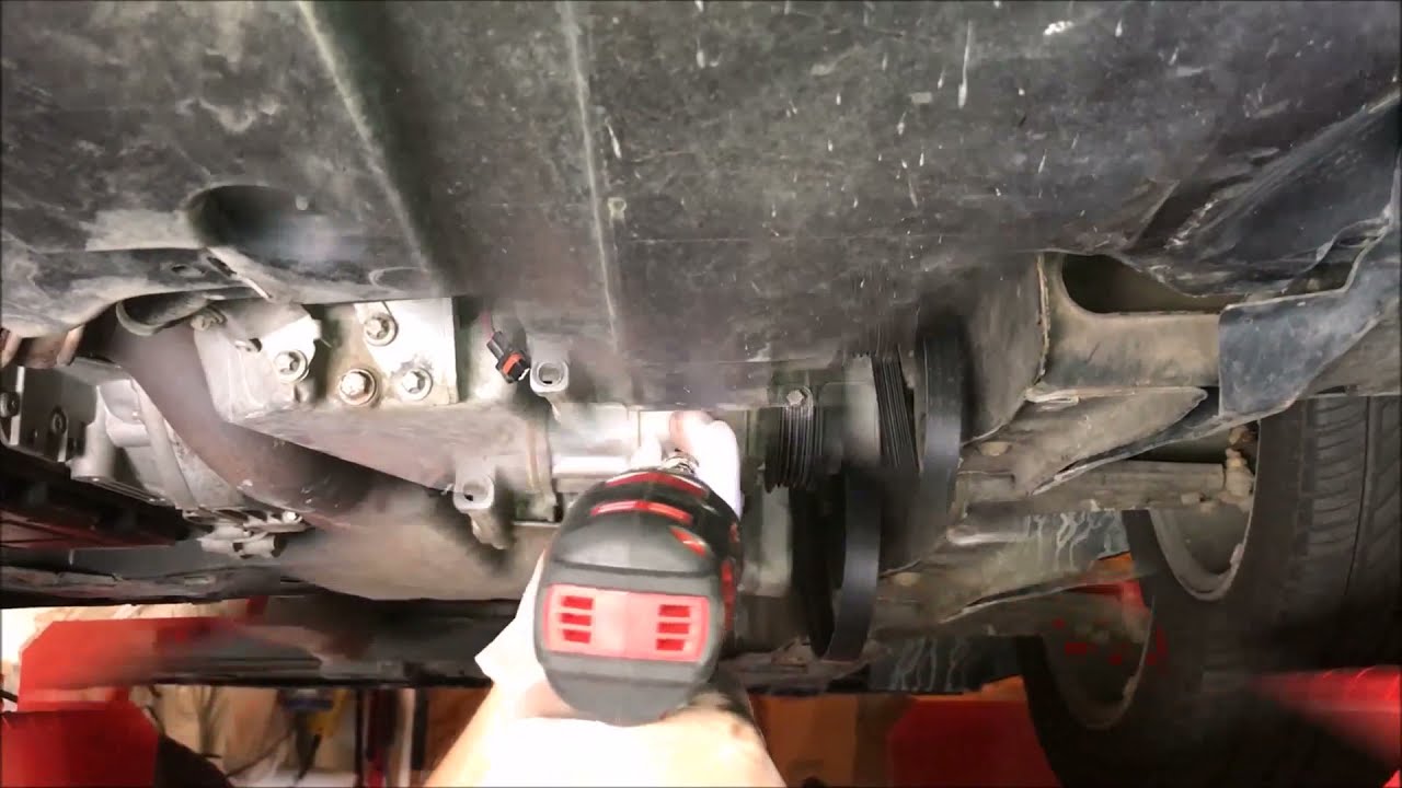 08 Mercedes Benz B0 Turbo Alternator Removal Youtube