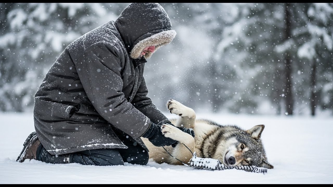 From Predator to Protector: The Wolf That Came Back for Him