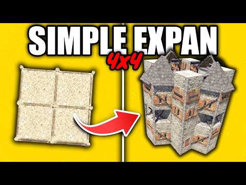 zYn's Super Simple 4x4 Rust Base for Duos, Trios, and Small Groups (2026)